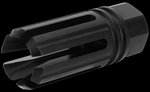 Tacfire 6-Prong Flash Hider for 5.56 NATO 1/2x28 Thread Steel Nitride Finish