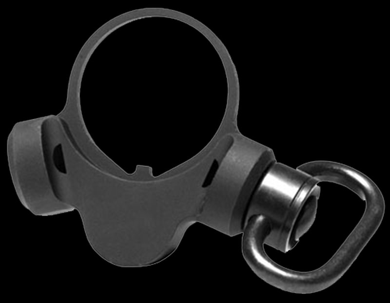 Troy Ind M4 Sling Mount Ambidextrous End Plate Aluminum/Steel Black SMOUM4S00BT00