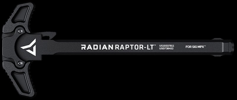 Radian Weapons Raptor-LT Ambidextrous Charging Handle SIG MPX Lightweight Black