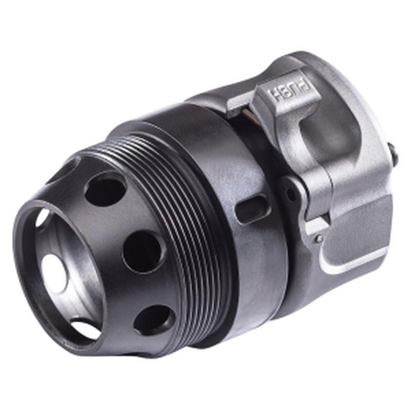 SureFire HUBFA556BK Muzzle Hub 5.56mm 1-3/8x24 Heat Treated Stainless Black Nitride