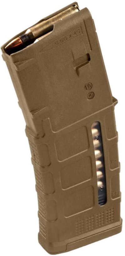 Magpul PMAG GEN M3 5.56x45/.223 30rd Window Rifle Magazine - MultiCam Black