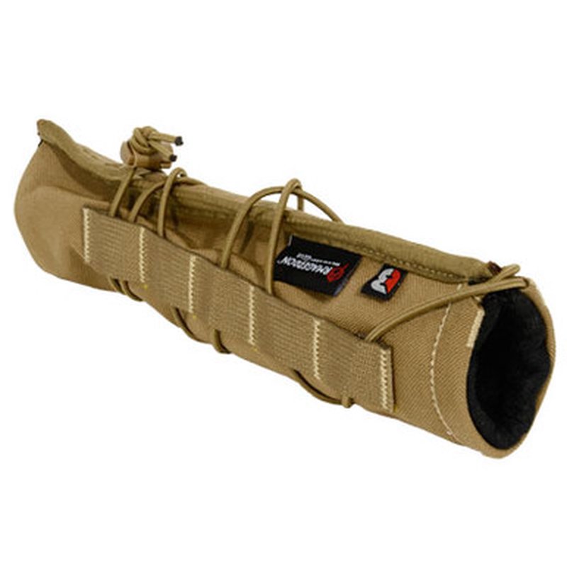 Armageddon Gear TBAC 338BA Suppressor Cover 1.8x10.25 Inch CBrown AG0202