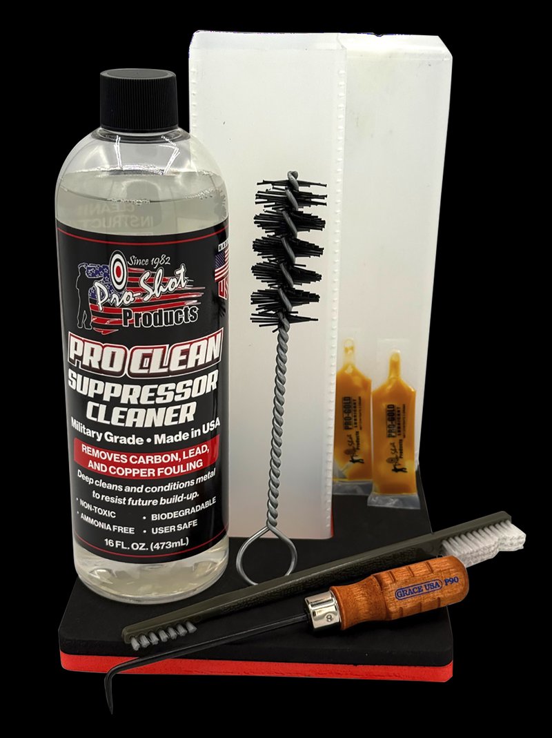 Pro-Shot Suppressor Cleaning Kit with Soak Tube (SPRCLNGKIT)