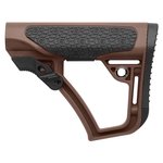 Daniel Defense Collapsible Mil-Spec Buttstock Brown Quick-Detach Sling Points 21-091-04179-011