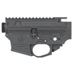 SPIKES TACTICAL Upper/Lower Set AR15 9mm Glock Mag Black Hardcoat