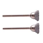 Dremel 442 Wire Brush 2-Pack Rotary Tool Cleaning Brush