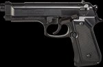 Daisy Powerline Model 340 Spring Piston .177 BB Air Pistol 200-BB Reservoir Black