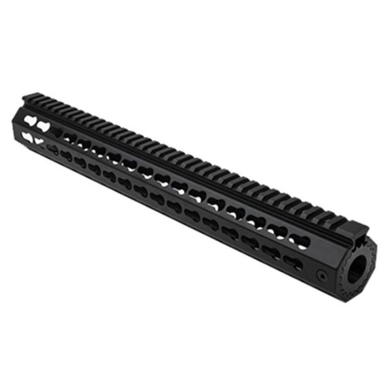 NcSTAR Vism M and P 15-22 Keymod Free Float Handguard, Black, 15 in Length