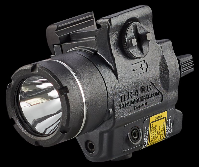 Streamlight TLR-4 G Compact Weapon Light with Green Laser 160 Lumens