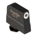 Ameriglo GL-112-365 Glock Night Sight 0.365 x 0.125 Green White Outline