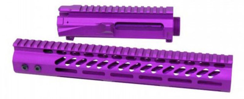 Guntec USA AR-15 Stripped Billet Upper Receiver w/Ultralight Series M-Lok Handguard