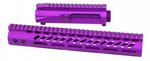 Guntec USA AR-15 Stripped Billet Upper Receiver w/Ultralight Series M-Lok Handguard