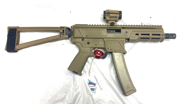 Palmetto State Armory Jakl-V Pistol 9mm 6.5 Inch Barrel Desert Tan