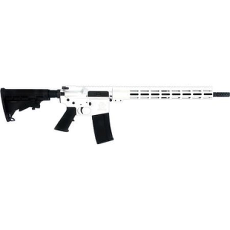 Great Lakes Firearms AR-15 223 Wylde Semi-Auto Rifle with White Cerakote Aluminum Receiver