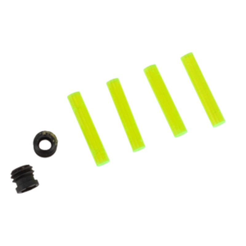 Trijicon DI Night Sight Standard Replacement Kit - Green Fiber & Black Retainer