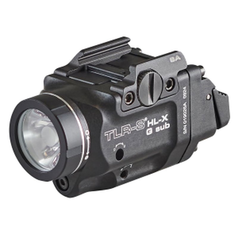 Streamlight TLR-8 HL-X G Sub USB Black Weapon Light with Green Laser for 1913 Short Railed
