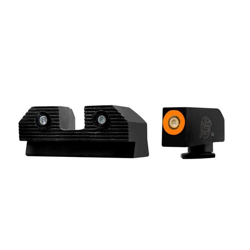 XS Sight Systems R3d 2.0 night sights Standard height Glock 20/30S/41 orange