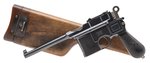 Mauser C96 Broomhandle Large Ring With Shoulder Stock 7.63x25mm Mauser