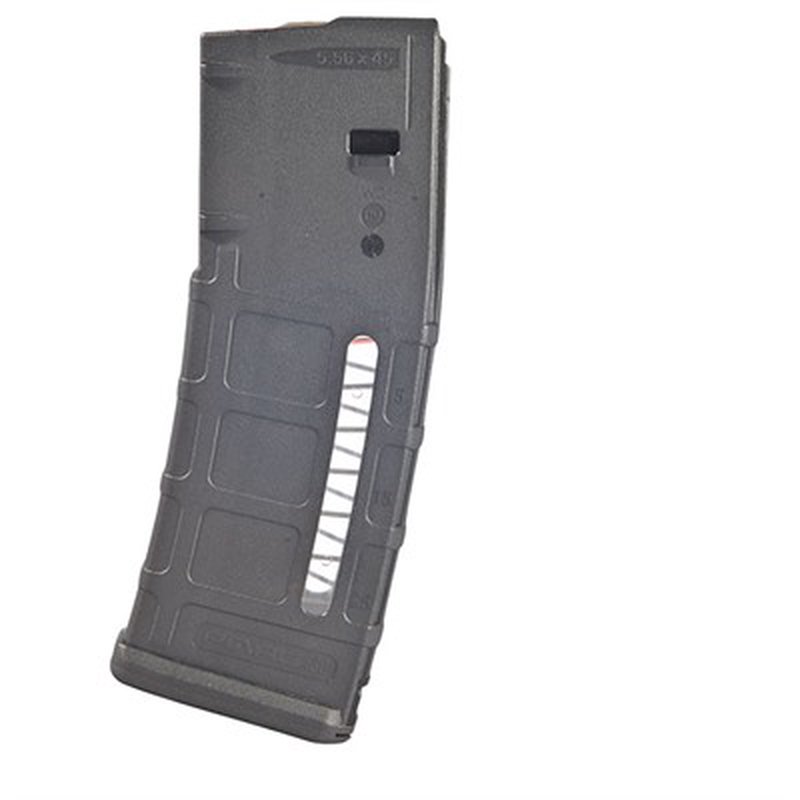 Magpul PMAG GEN M2 MOE Window 30rd AR-15/M4 Magazine 5.56 NATO / .223 Rem Black