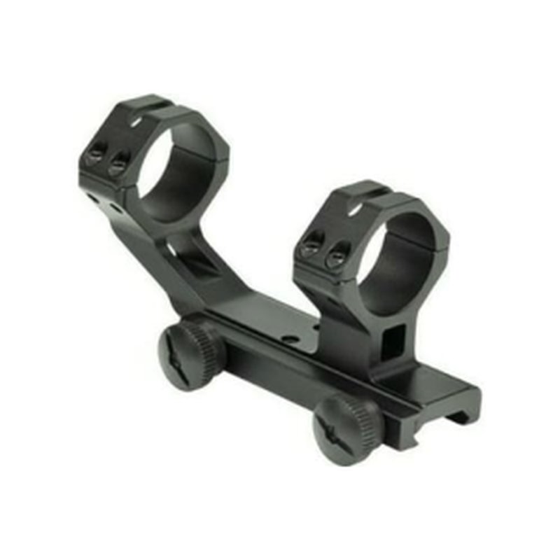 Weaver Mounts 48376 Thumb-Nut Scope Mount/Ring Combo Black Aluminum 1" Tube SPR Mount