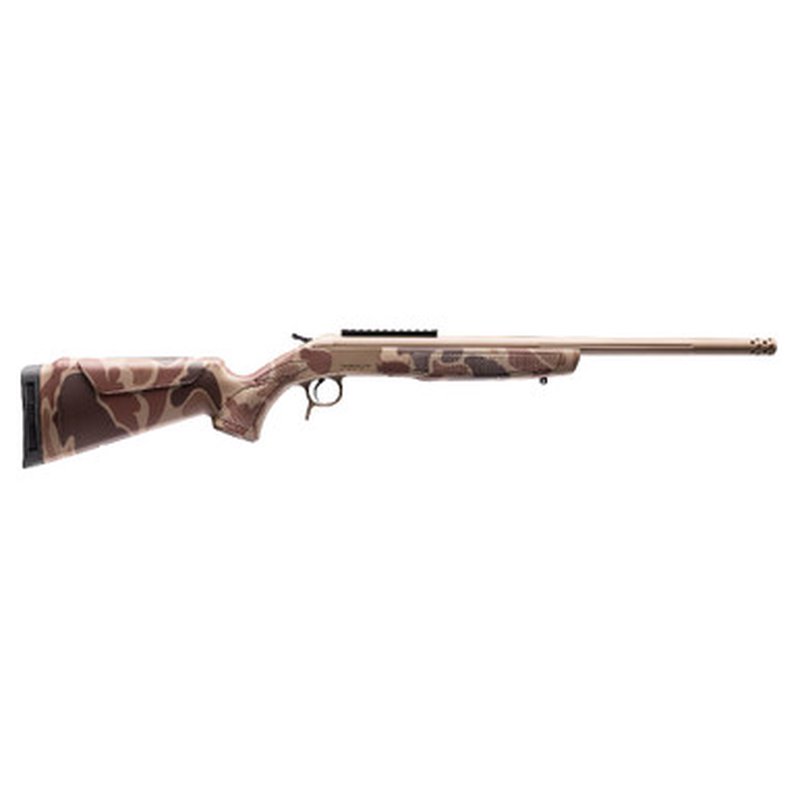 CVA Centerfire Scout SS TD .450 Bushmaster 22 Inch Barrel Flat Dark Earth Duck Camo