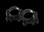 Traditions A791DS 1in Scope Rings Medium Height Matte Black Weaver-Style Base