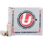 Underwood Ammo 9mm Luger 115gr JHP 20rd Box Case
