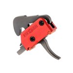 Patriot Ordnance Factory POF Two-Stage AR Trigger Black/Red 4.5 lb