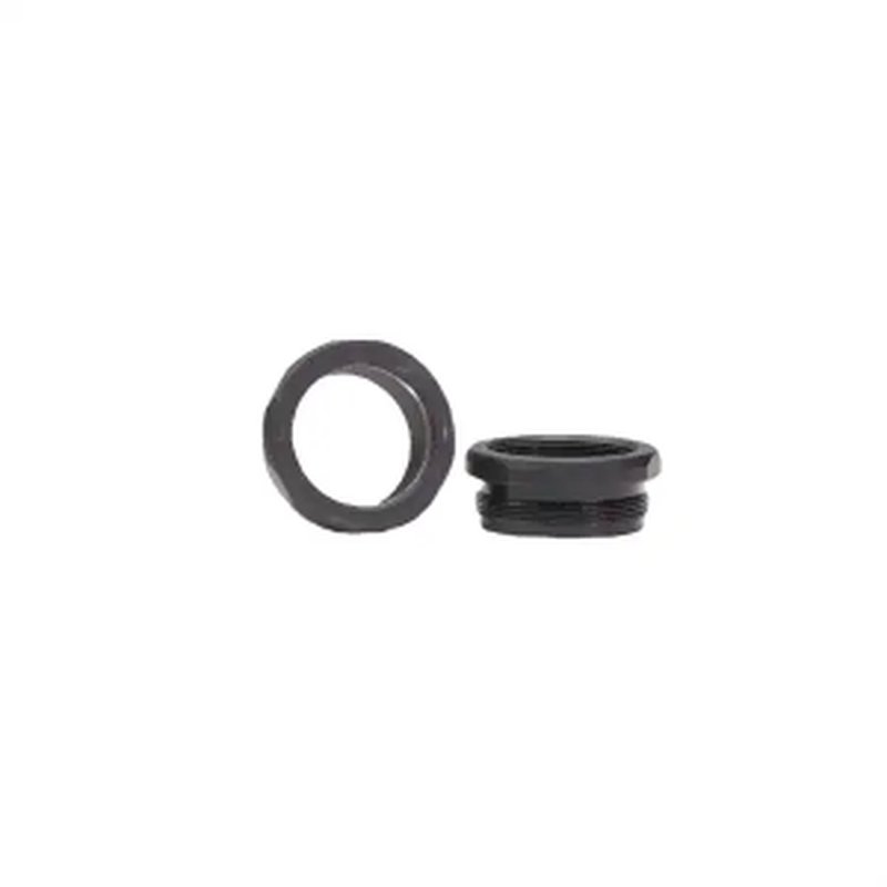 JK Armament JK155LTA25 Booster 1.125-28 Threads Black Aluminum 1.55 Diameter