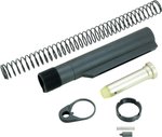 Timber Creek Outdoors ARBTKBL Buffer Tube Kit Black AR-15 Carbine With Buffer Spring And Castle Nut