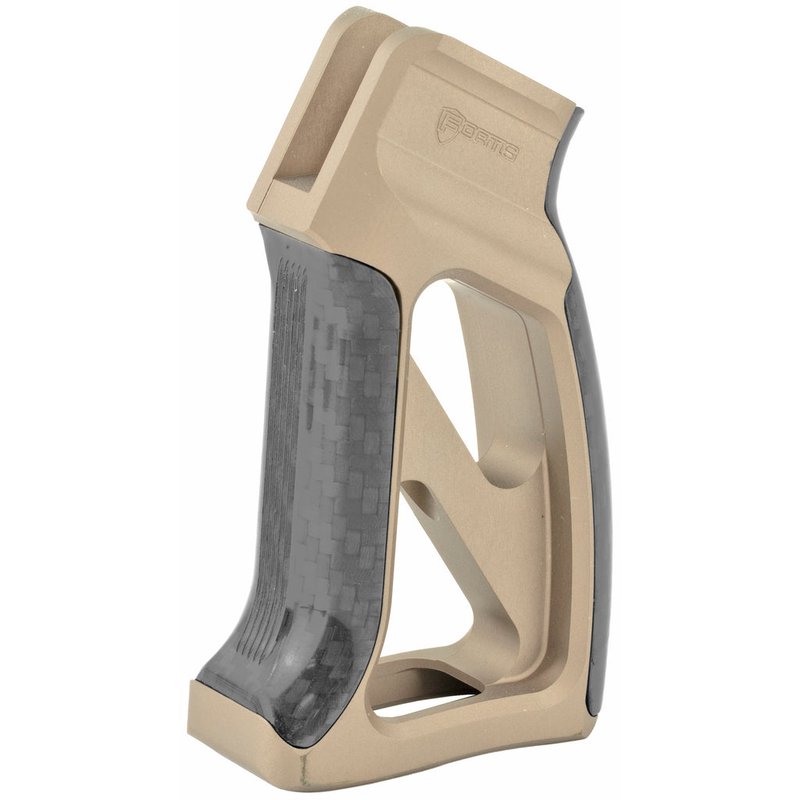 Fortis Torque Pistol Grip Carbon Fiber 6061-T6 Type III Anodized Flat Dark Earth TOR-PG-CF-FDE
