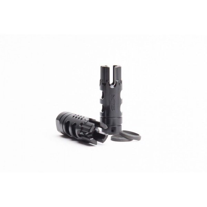 SLR Synergy 30 Cal Muzzle Brake/Compensator/Flash Hider, 5/8x24 Thread