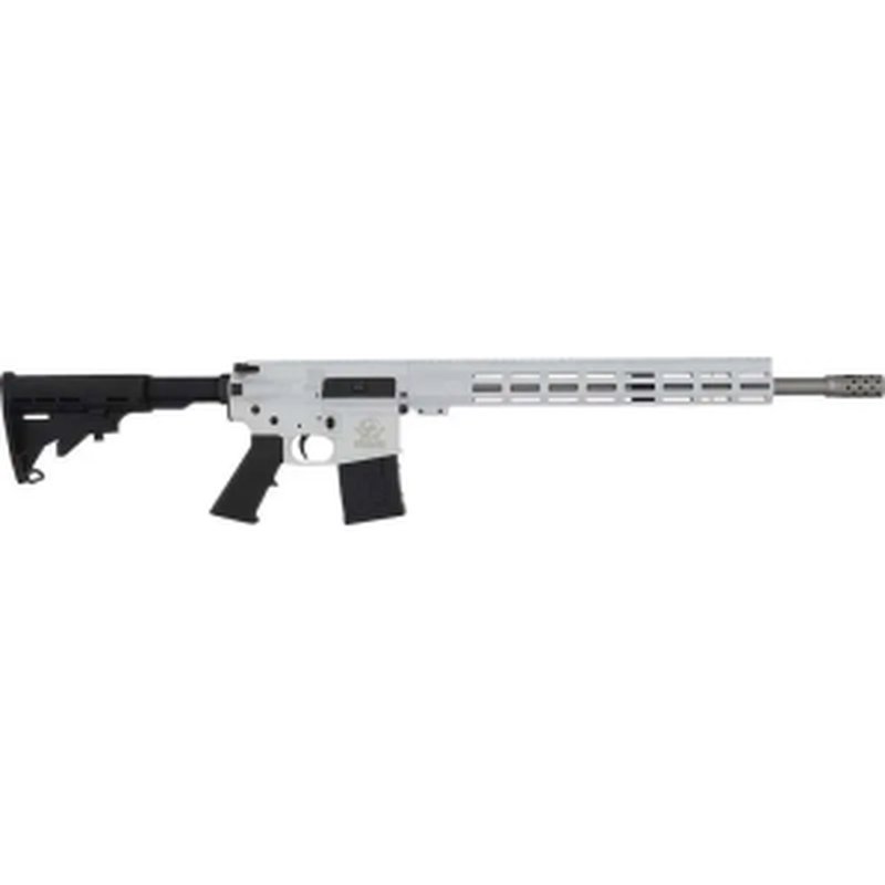 GLFA AR15 .450 Bushmaster 18 Inch Stainless Barrel White