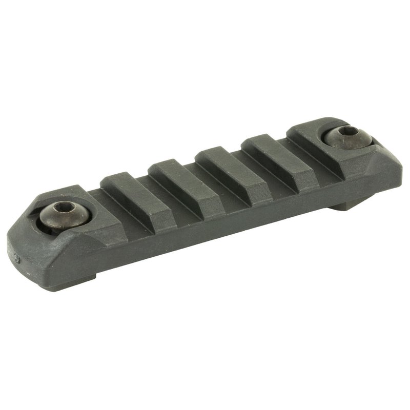 Bravo Company BCM Gunfighter 3-Inch Nylon Picatinny Rail Section M-LOK Compatible BCM-MCMR-1913-N3-BLK