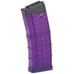 Lancer L5AWM Magazine 30rd 223 Rem/5.56 NATO Translucent Purple
