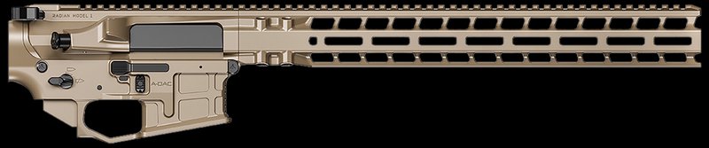 Radian Weapons Model 1 Builder Kit AR-15 Billet Upper Lower Set 15.5 Inch M-LOK FDE