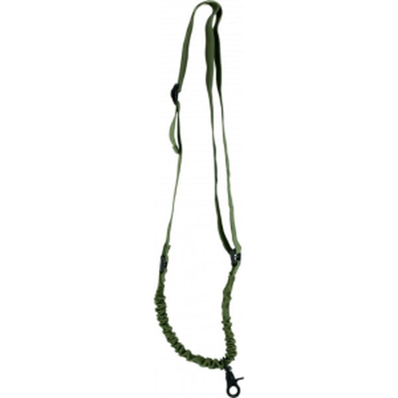 Aim Sports AOPSG One Point made of Green Elastic with 25" OAL & Bungee Design for Rifles