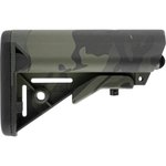 B5 Systems SOP1422 Enhanced Sopmod Black Multi-Cam Synthetic for AR-Platform with Mil-Spec Receiver Extension (Tube Not Included)