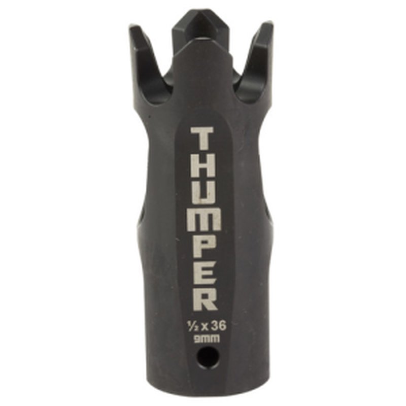 Battle Arms Development Thumper 9mm Muzzle Brake 1/2x36 Black Nitrite