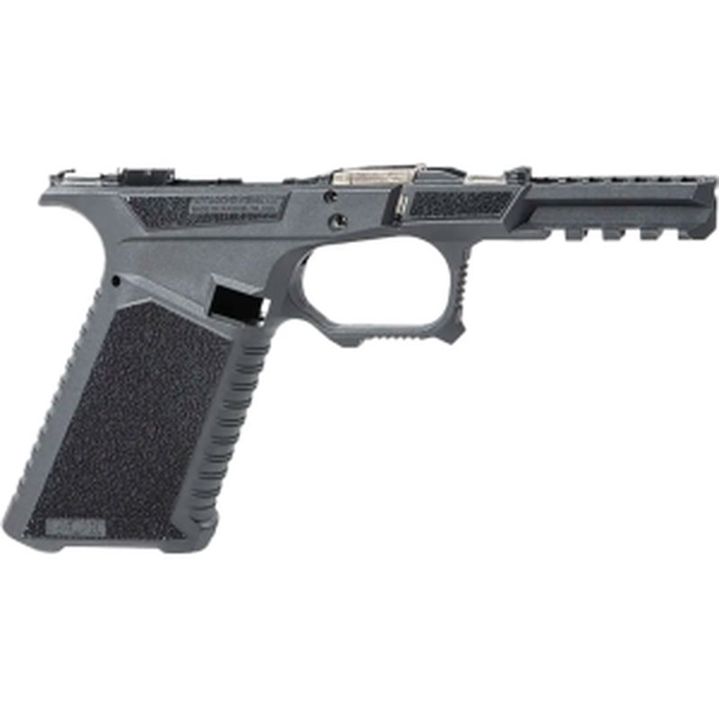 SCT Manufacturing SCT17 Glock compatible frame 225010100 black polymer w/ overmolded rails