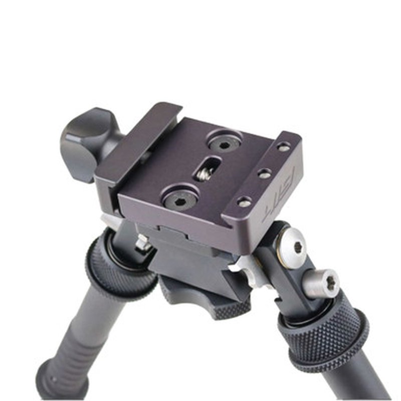 B&T BT10-NC V8 Atlas Bipod Area 419 ARCALOCK ARCA Clamp Installed