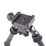 B&T BT10-NC V8 Atlas Bipod Area 419 ARCALOCK ARCA Clamp Installed