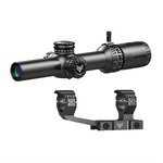 SWAMPFOX OPTICS ARROWHEAD LVPO 1-6X24MM SFP ILLUMINATED RIFLE SCOPE