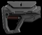 FAB Defense GLCORE Impact Stock Black