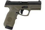 Steyr M9-A1 FDE 9mm Pistol 4 Inch Barrel OD Green