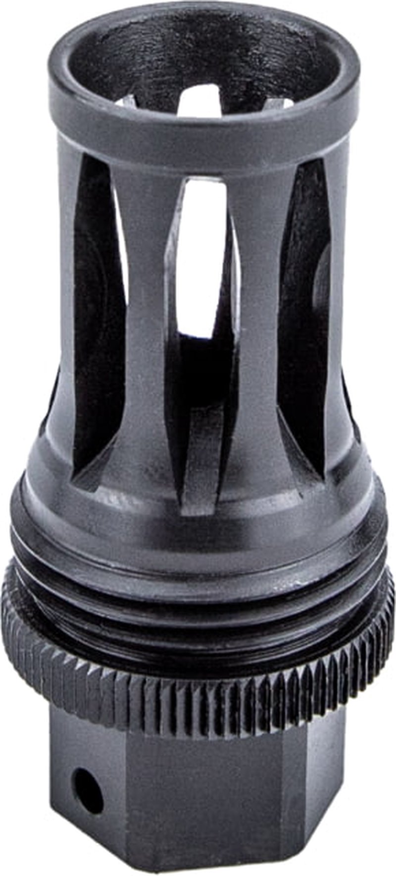 KGM Suppressors A-QD-5FB-S-1 Quick Detach Flash Brake Black Nitride Steel 1/2x2