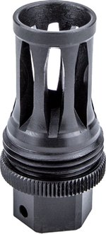 KGM A-QD-FH-S-1 Quick Detach Flash Hider 1/2x28 Black Nitride Steel