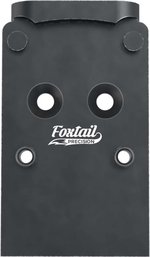 Foxtail Precision Glock MOS Red Dot Adapter Plate for Holosun 407k 507k EPS Carry, Black