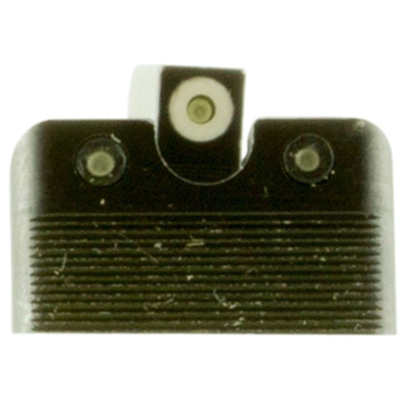 TruGlo TG231G1MW Tritium Pro Night Sights for Glock MOS - U-Notch (Green Tritium / White Outline)