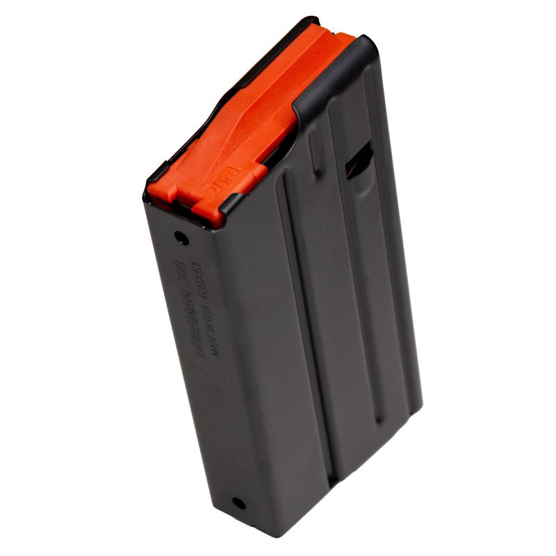 DURAMAG SR25/DPMS AR10 20-Round .308/6.8x51 SS Magazine - Black